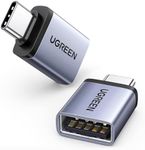 UGREEN USB C to USB Adapter(2 Pack), 10Gbps USB-C 3.2 to USB 3.0 Female Adaptor, OTG Converter Compatible with iPhone 15/16, MacBook Pro/Air, iPad Pro/Mini and More Type C or Thunderbolt 4/3 Devices