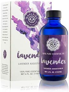 Woolzies Lavender Essential Oil - Aromatherapy Essential Oils for Diffuser and Topical Use | 100% Pure Therapeutic Grade Lavendar | 4 Fl Oz