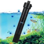 Coospider Aquarium U-V Light Steriliser Submersible In-tank Filter Green Algea Killer Fish Tank Deodorizer and Green Water Cloudy Foggy Prevention Clean 5W