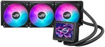 ASUS ROG RYUYJIN III 360 ARGB Extreme All-in-one AIO CPU Liquid Cooler, AMD Ryzen 9000 & Intel Core Ultra Ready, Asetek Gen8 V2 Pump; high Airflow & Static Pressure Magnetic Fans