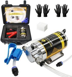 MILADO 12V 100W Electric Oil Change Extractor Pump Set,1-4L/min Fluid Transfer Pump for Engine Oil, Diesel Oil, Transmission Fluid, Gear Oil, Suitable for Boat, Car, Truck, Motorcycle, Lawnmower