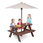 HSLGOVE Kids Picnic Table, Large, W