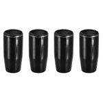 sourcing map Female Thread Phenolic Handle, 4Pcs M8x40mm Tapered Handle Insert Machine Handle for Tools Mechanical Equipment Replacement Parts