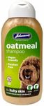 Johnson's Oatmeal Shampoo for Dogs - Soothes Itchy Skin, Vegan Friendly - 400ml