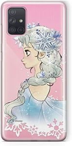 ERT GROUP, Original and Officially Licensed Disney Frozen Mobile Phone Case for Samsung A71, Case, Cover Made of Plastic TPU Silicone, Protects Against Bumps and Scratches