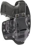 Stealth Black USA IWB Hybrid Concealed Carry Holster (Right-Hand, for Glock 17,19,22,23,25,26,27,28,31,32,34,35,41)