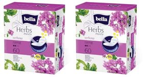 Bella Herbs Panty Liners,(Verbena SMALL)(Pack of 120)