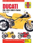 Ducati 748, 916 & 996 4-valve V-Twins (94 - 01) Haynes Repair Manual (Paperback)