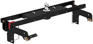 CURT 60712 Double Lock Gooseneck Hitch, 2-5/16-Inch Flip-Over Ball 30K, Fits Select Chevrolet Silverado, GMC Sierra 1500, 2500, 3500 HD