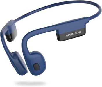 SANOTO Auriculares Conduccion Osea, Auriculares de Conducción ÓSea con 8 Horas De Duración De La Batería, Auriculares Oseos con MicróFono Dual, IPX6 Impermeable Auriculares Inalambricos, para Correr