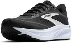 Brooks Women’s Ghost 18 Neutral Running & Walking Shoe - Black/Grey/White - 9 Wide