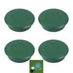 Golf Hole Cup Covers Golf Cup Cover Golf Hole Cutter for Putting Green,4Pcs Golf Training Aids Putting Hole Covers,Golf Hole Putting Green Cup Golf Practice Training Aids Green Hole Covers for Outdoor