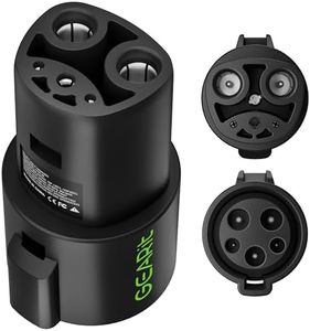 GEARit J1772 to Tesla Adapter for Level 1 and 2 EV Chargers, 60 Amp / 250 Volt Quick Charging, IP65 Rating