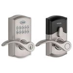Weiser Smartcode 10 Satin Nickel Keyless Entry Door Lock/Deadbolt Lock, Keypad Door Lock with Auto Lock, Up to 30 User Codes, Commercial Electronic Door Handles, Electronic Door Locks for Entry Door