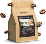 Invigo Espresso Coffee Beans 340g - Aroma-Rich Whole Coffee Bean, Small Batch Local Premium Roasting, Vegan & Gluten-Free, Birthday Christmas Gift Ideas for Coffee Lovers, Whole Bean, French Vanilla