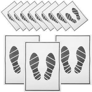 BESPORTBLE 25 Piezas Alfombras De Coche Desechables Alfombras De Automóviles Alfombras De Coche Portátil Estera De Papel Estera De Pie De Vehículo Para La Protección De Coches De SUV Y