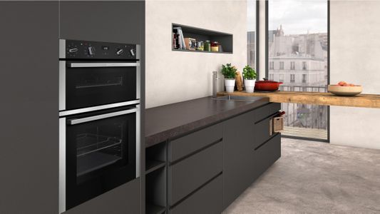 NEFF N50 Double Oven – Stainless Steel Built-In Electric