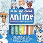 Draw & Color Anime Kit: Learn to Dr