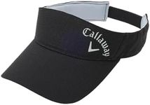 Callaway C24191112 Men's Sun Visor (Breathable, Adjustable Size) / Hat Golf, 1010_Black, One Size