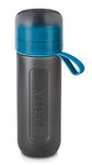 Brita Water Filter Bottle Polypropylene/Silicone LDPE Blue 7.5 x 7.5 x 23 cm