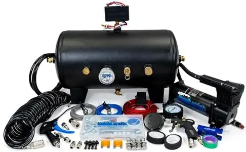 HornBlasters HornAir 544K 5-Gallon 150PSI Heavy Duty Onboard Air System - With Tire Inflation Kit