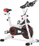 HOMCOM 8kg Flywheel Exercise Bike Indoor Gym Office Cycling Stationary Cardio Workout Fitness Racing Machine