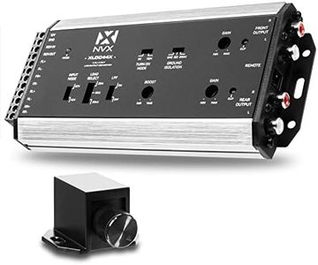 NVX XLOC44X 4 inputs / 4 outputs High Voltage Active Line Output Converter with Impedance Matching and Remote Level Control