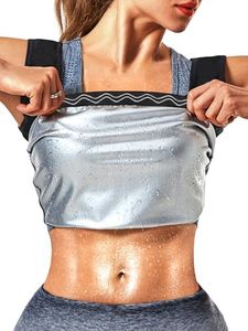 MOLLDAN Womens Sauna Vest Sweat Tank Top Shapewear Slimming Workout Shirt(2001-L/XL-07)