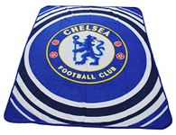 Official Chelsea Chelsea F.C. Official Fleece Blanket Throw Football Fan Gift