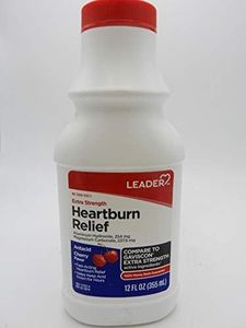 LEADER Heartburn Relief Extra Strength Liquid Cherry 12 oz Pack of 1