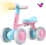 SERA Bike Baby Balance Bike 1+ Year Old Girls Boys - 12-36 Months Toddler Balance Bike with Night Lamp- 4 Silence Wheels Baby Bikes - Ride On Toys for Kids First Bike Gift…