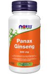 NOW Supplements Panax Ginseng Extract 500mg Capsules, 100 Count