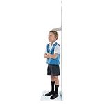 Height and Weight Scale,Digital Weight Scale Platform Combined with Portable Detachable Rangefinder, Maximum Weighing 220 pounds, Height Rod 75.2 inches/191cm Physician Scale for Children and Adults