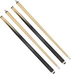 VANLAN Billiard House Cue Sticks Pool Cues 2-Piece 48 Inches Billiard Tips 13mm House Bar Billiard Cue Sticks Hardwood Cues Set of 2 (48" Set of 2)