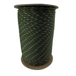 HHH Hunting 100m Reel Of Paracord For Use With Military Basha Army tarp Tent Guy Ropes bivi tent Fishing camping Hunting Shelter Survival Outdoor Fire Parachute Cord (Army Camo)