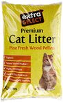 Extra Select Premium Wood Based Cat Litter, 30 L