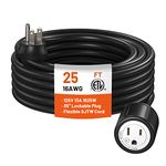 25FT Extension Cord New