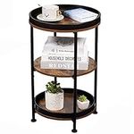 Dulcii Side Table, Round End Table 