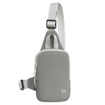 Travelon Unisex's Anti-Theft The Voyages Compact Sling, Granite, One Size