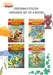 GERONIMO STILTON HEROMICE SET OF 4 BOOKS