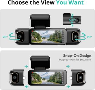 BOTSLAB 3K 4-Channel Dash Cam – Ultra HD Car Camera Recorder