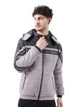 The Indian Garage Co Men's Slim Fit Jacket (0222-JKT16-01_Light Grey M)