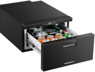 12 Volt Drawer Refrigerator 33QT（32L）12V RV Fridge Freezer,(-4℉-68℉) Portable Refrigerator,Car Cooler for Travel Car Fridge Freezer, Travel Camping Road Trips Tailgating, Truck Van SUV 12/24V DC