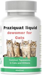 lvermect Liquid for Cats, Praziquat Dewomax, Kitten Gut Health, Promotes Immune & Digestive Support - 2oz, 60ml
