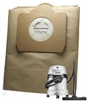 RODAK Paper Dust Bags compatible with Karcher WD3, WD3 P, MV3 & WD 3.200, Made Of Double Ply Filter, Tear Resistance. Imported (Pack of 5)