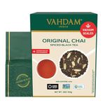 VAHDAM, India's Original Masala Chai Tea Loose Leaf 340g (170+ Cups) Blend Of Black Tea - Masala Chai Tea With Cinnamon, Cardamom, Cloves & Black Pepper | Vacuum Sealed Pack