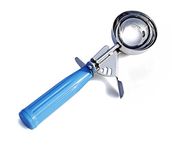 Cuisinox DIS16B Spring Action Disher Scoop, Size #16, Blue