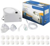 BeC COMPACT, PORTABLE NEBULIZER WITH ALL ACCESSORIES, For Adults and Children, includes 20 Filters