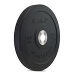 CAP Barbell Best Olympic Bumper Plate, Black, 35 lb Single