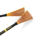 ProMark Light Nylon Brush 5B - Yellow - Jazz Brush - Wire Brush for Snare Drums - Nylon Drum Brush